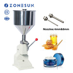 ZONESUN A03 Manual crème- and cosmeticapasta vulmachine