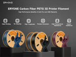 ERYONE Carbon Fiber PETG 3D-printer filament 1,75 mm diameter 5 kg