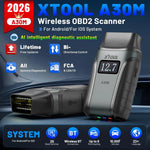 USA Stock XTOOL A30M Kit APP bluetooth Scanner bidirectional OBD Scan Tool diagnostic tool for All Cars with lifetime updates