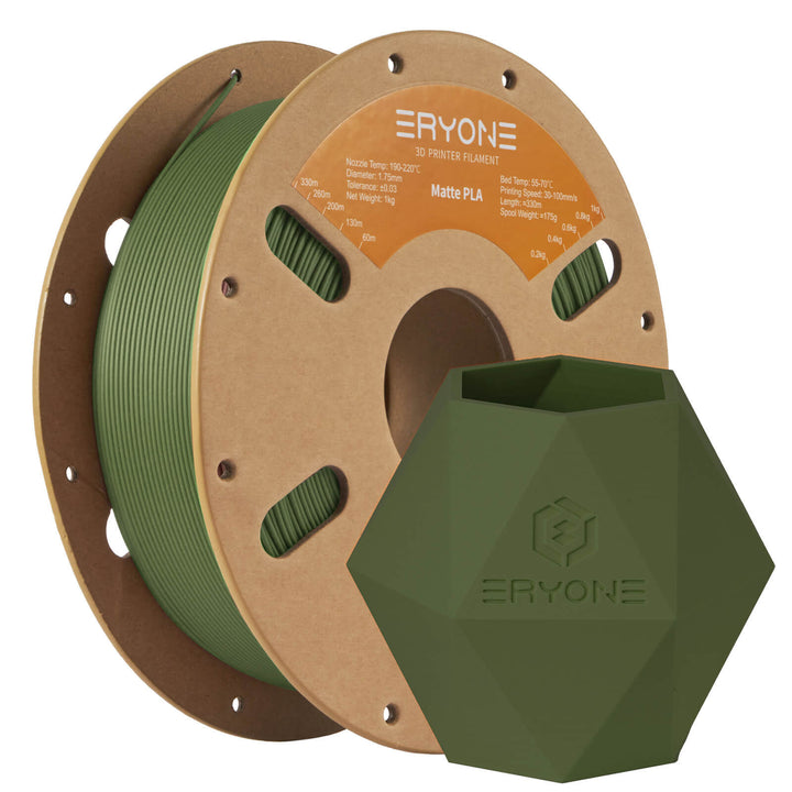 ERYONE Matte PLA Filament Guangdong manufacturer Mold tooling 1.75MM diameter
