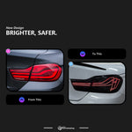 AKD tail light for BMW F32 4 Series 2013-2019 LED Achtermistlicht Brake light Richtingsaanwijzer car accessories