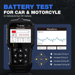 EU USA Stock VDIAGTOOL BT300 6V-12V Car Battery Tester for VRLA, GEL, AGM, EFB, standard and natte startbatteryen, health che