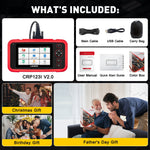 USA EU Warehouse LAUNCH CRP123I V2.0 Elite OBD2 Scanner 2026 lifetime free updates Tool for Motor ABS SRS diagnostic