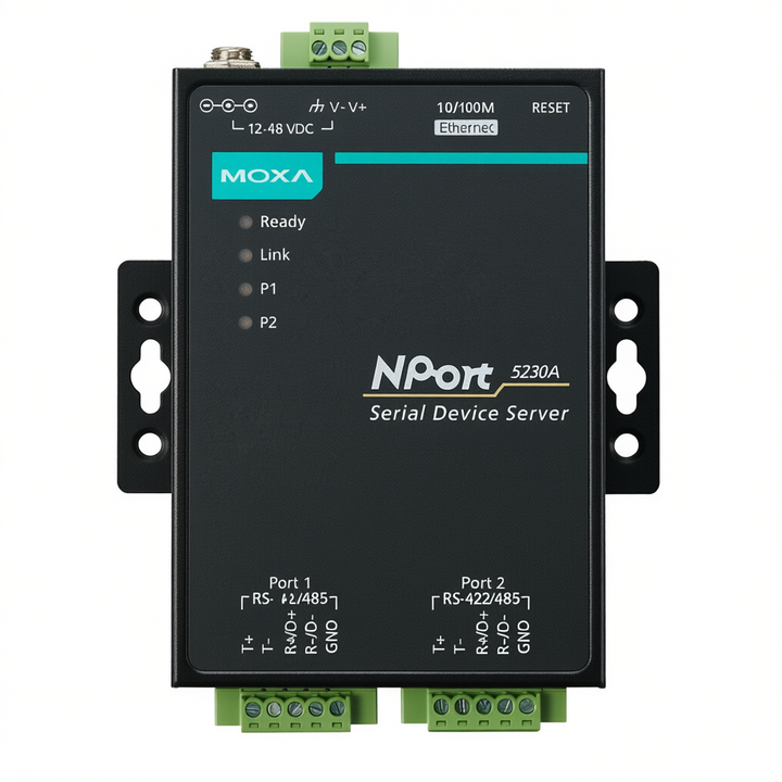 Moxa NPort 5230A Seriële Apparaatserver 10/100M Ethernet Module RS-422/485 Poorten industrial Ethernet I/O Module model 91933