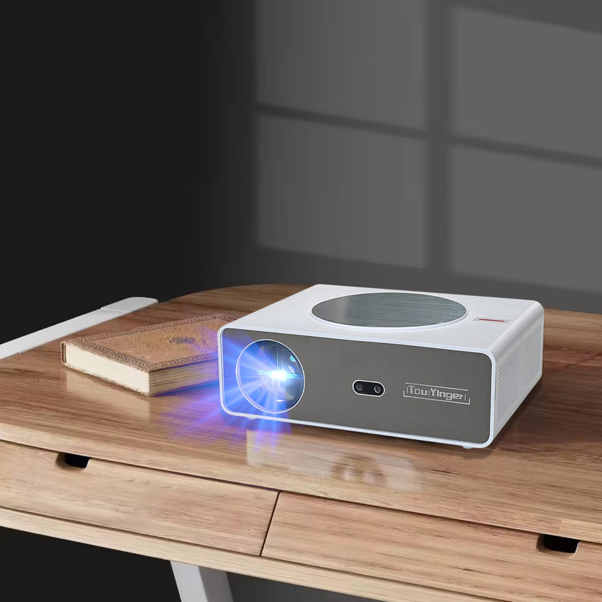 new model LCD-projector 1080P resolutie high helderheid Android Smart for klaslokalen vergaderingen outdoor use