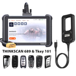 lifetime free updates ThinkScan 689 full-system diagnostics Tool OBD2 Scanner with THINKCAR Tkey101 Autosleutelprogrammeur