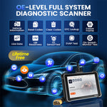 THINKCAR ThinkScan 689 lifetime free updates full system Auto Scanner with ECU coding bidirectional test 4150mAh battery