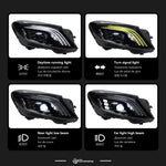 Auto Styling headlight for Benz W222 headlight Projector Lens 2014-2017 S300 S450 Front Lights DRL signal Automotive Accessoi