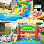 commercial Inflatable Uitsmijter Combo Hindernisbaan Bounce Home Kasteel With Slide, Ball pit Pool, Obstakels, Klimmen, Blower