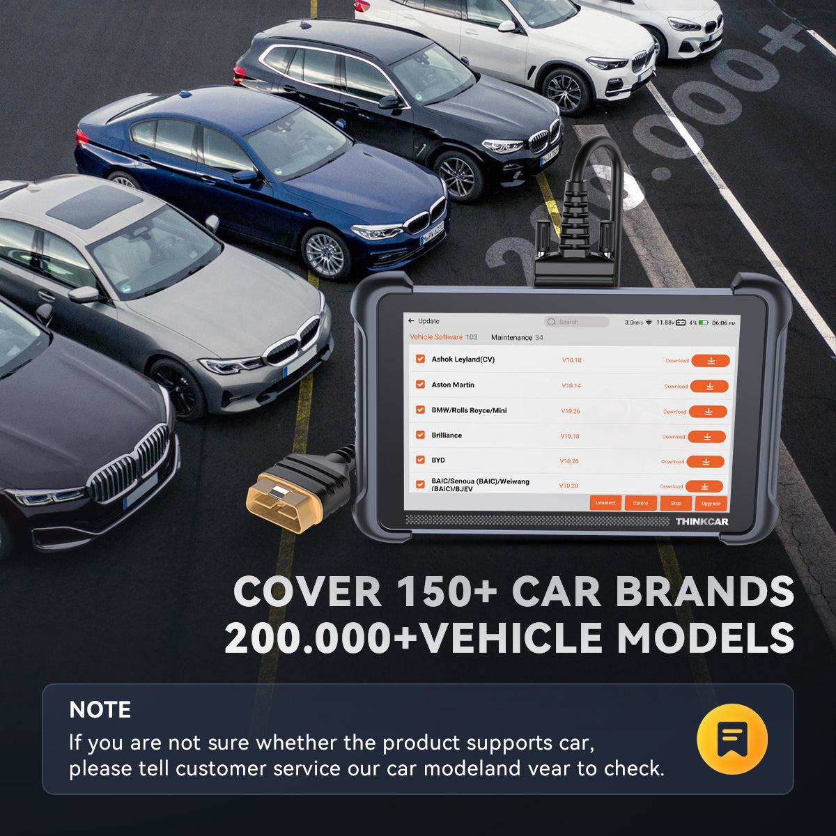 THINKSCAN 689 ECU coding 34 Reset for Autorepairwerkplaats Lifetime free update Bluetooth Diagnostic tool OBD2 Scanner