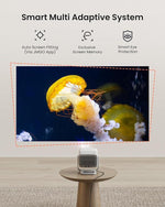 [EU on stock] JMGO N1 portable Mini Projector 750 ISO Lumen 1080P 4K support Smart Android 11.0 DLP Triple Laser Projector