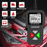 BM550 6V/12V/24V 100–2000A CCA Digital Car Battery Analyzer, PK KW208