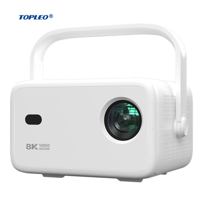 Topleo free shipping Projector Home Theater Projector Led Lcd Video Android 1080P Smart Projector portable 4K Mini Projector
