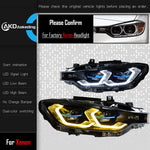 Poland Local shipping for BMW F30 2013-2018 LED DRL Headlights Laser Projector Lens Front 318i 320i 325i Car-accessory