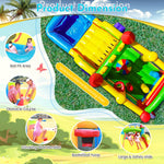 commercial Inflatable Uitsmijter Combo Hindernisbaan Bounce Home Kasteel With Slide, Ball pit Pool, Obstakels, Klimmen, Blower