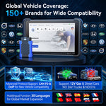 Lifetime free updates MUCAR 892BT AI smart diagnostic tools OBD2 scanner with THINKCAR Tkey101 autokey programmer
