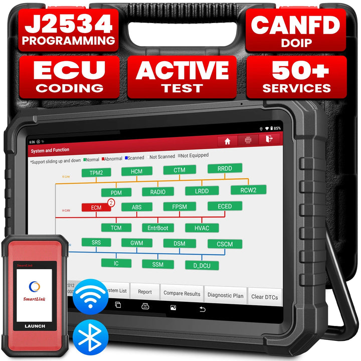 2026 LAUNCH PRO3S+ Elite V J2534 Programming- and codeermachine OBD2 Scanner 2 year free