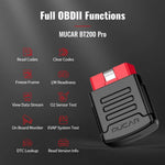 MUCAR BT200 PRO Car Diagnostics Tool Oil IMMO SAS 15 Reset OBD2 scanner Car code reader for full System diagnostics