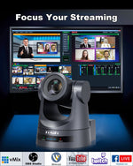fast delivery Fomako Ptz Camera 30x Bundle Hdmi 3G-Sdi Ip Poe Hdmi Camera Church (2 pcs) + Poe Ip Ptz Camera Controller