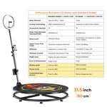 ChackTok 360 Photo booth party equipment Flightcase and complete set accessories in stock, compatible with mobile iPad-app control