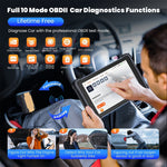 THINKCAR Automotive Scanner ThinkScan 689BT Bluetooth OBD2 diagnostic tool full system bidirectional test lifetime Updates