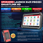 LAUNCH X431 PRO3S+ SmartLink HD Auto- and vrachtwagen diagnostic tool 12V/24V full system scanner OBD OBD2 code reader