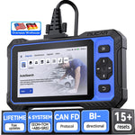 MUCAR 632 AI Car diagnostics Tool CANFD 4 Systems ECM TCM ABS SRS 15 RESET Bidirectional control OBD2 Automotive Scanner