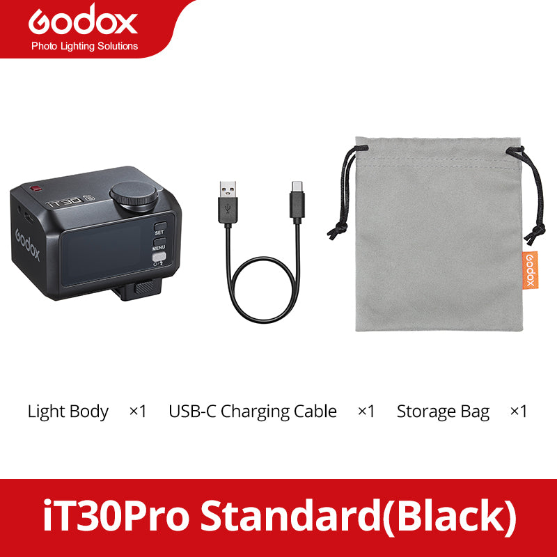 Godox IT30pro IT30 Pro professional Mini Camera Flits - US Brazil Warehouse 2.4G HSS TTL Touchscreen Speedlite