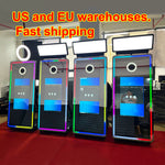 New style selfie digital fotomirror with 43 inch touchscreen fotomirror LED frame mirror photo booth machine