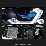 2 pcs AKD autostyling headlight for BMW F30 F35 2013-2019 headlight 320i 325i DRL turn signal High Beam angel eye projectorle