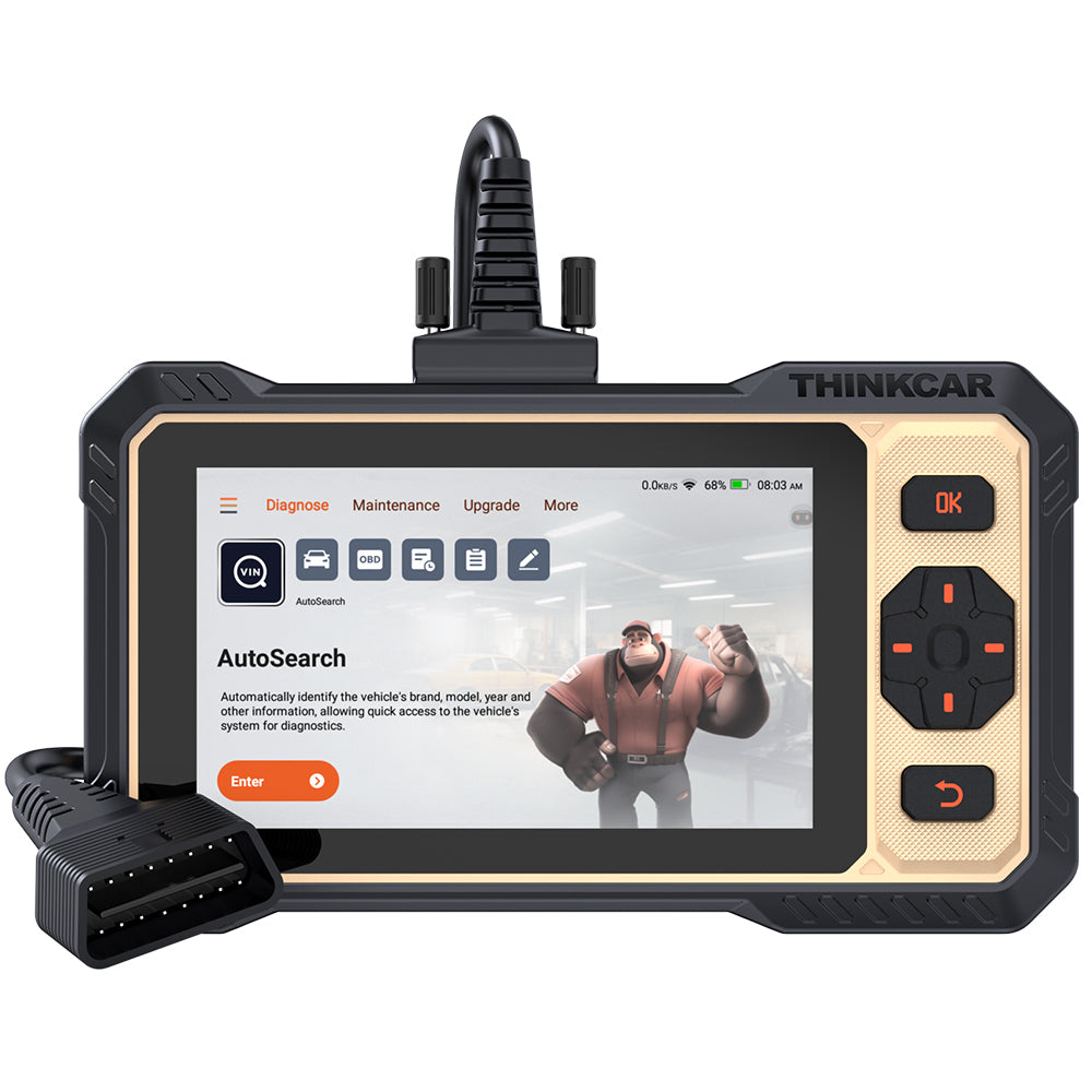 Thinkcar Thinkscan 662 Bidirectional Scan tool Canfd Obd2 Scanner Auto Diagnostic tool Automotive Code reader 12 Reset Lifeti
