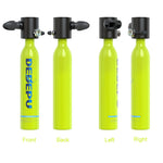 Dedepu 0.5l Scuba Tank Small Duiken Green Air Tank For Onderwater Sports
