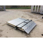 Mobiele brug with scharnierende lip - Aluminium laadklep for laagrolvoertuigen 6000kg TM PEDANE PLUS230B Handleiding