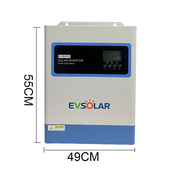 EU VS fast delivery 6.2KW Off Grid Inverter dual Output 6200W Solar Inverter 9000W PV Input 500Vdc MPPT 10ms UPS Transfer