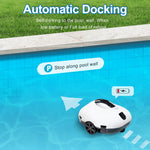 EU and VS Stock wireless Robotic Pool Cleaner Two adjustable Path-Planning Modes for Pool Cleaning