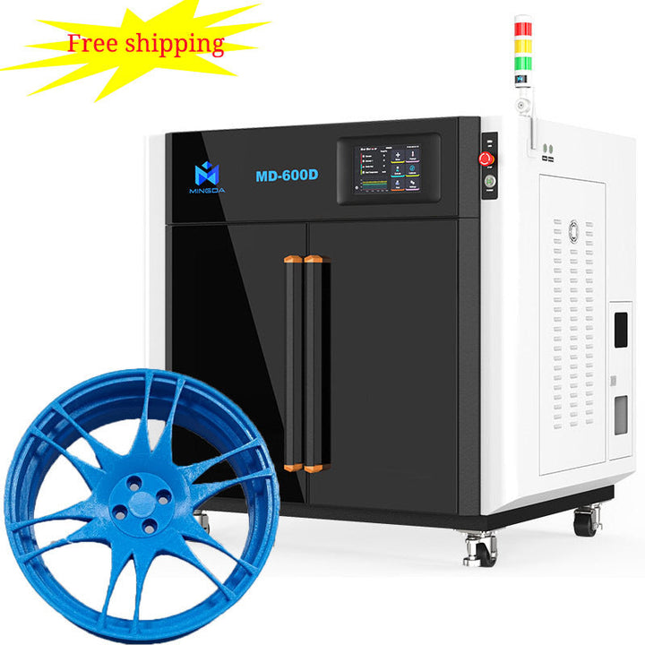 MD-600D 600*600*600Mm Enclosed Commerciële 3D printer Large Car parts Full Forsize High speed FDM 3D printer machine