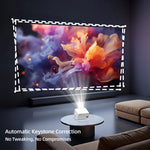 Topleo free shipping Projector Home Theater Projector Led Lcd Video Android 1080P Smart Projector portable 4K Mini Projector