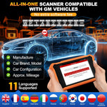 Usa EU warehouse LAUNCH Creader Elite 2.0 for Gm Full-system Auto Code reader professional Auto OBD2 Scanner