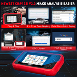 Usa EU warehouse LAUNCH Crp123i V2.0 Multi-system Diagnostic tool For All Auto 'S Creader Elite Obd2 Eobd Scanner