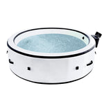 Large round hot tub for indoor and outdoor, inflatable, with luchtbellenmassage, for 2, 4 or 6 persons, .