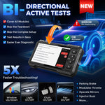 KINGBOLEN S6 ELITE lifetime free bidirectional OBD2 Scanner full-system diagnostics Tool with 15 Resets