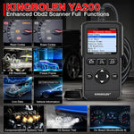 Usa EU warehouse KINGBOLEN Ya200 Scanner Automotive Professional Check Motor light OBD2 Scanner diagnostic machine