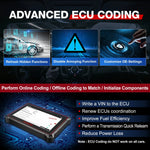 Usa EU warehouse KINGBOLEN latest K10 Pro bidirectional Scan Tool Bluetooth OBD2 Scanner Topologie Kaart functions ECU coding