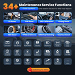THINKCAR Automotive Scanner ThinkScan 689BT Bluetooth OBD2 diagnostic tool full system bidirectional test lifetime Updates