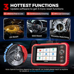 LAUNCH CRP123I V2.0 four-system auto OBD2 scanner with 7 resets and lifetime free updates