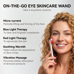 PL THE Stock EMS Oogmassageapparaat with heater and vibratie, anti-verouderingsmiddel, 270° roteerbaar, tegen donkere kringen and wallen