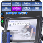 MUCAR 892BT AI intelligent OBD2 Scanner diagnostic for car repairs full system bidirectional test 35 Reset functions Scan
