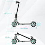 D8PRO Electric Scooter foldable 250W Motor 10.5Ah battery LCD-display City E-Scooter