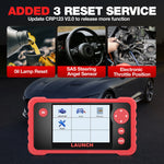 Usa EU warehouse LAUNCH Crp123 V2.0 Vier system diagnostic tool oil Sas Etc Service Code reader lifetime free