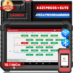 US EU LAUNCH X431 PRO3S+ Elite Autoscanner OBD2 Scanner with 37 Resets professional ECU coding J2534 Programmeringstool